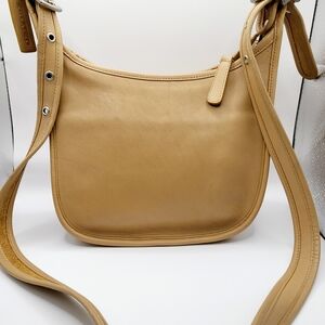 COACH Vintage Janice Legacy Crossbody Bag 9950 Camel "British Tan"